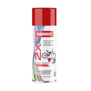 Harris Paint + Primer Spray (Gris / Rojo)