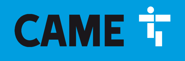 CAME-Label (Color Cyan background)